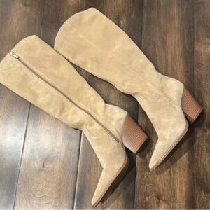 NEW in Box VINCE CAMUTO OYENNDA TAN WIDE CALF BOOT size 12
